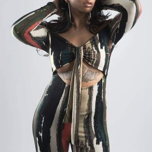 Multi Colored Jumpsuit